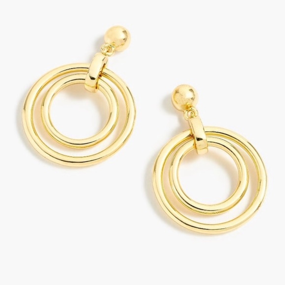 J. Crew Jewelry - J. Crew Women’s Double Drop Hoop Earrings